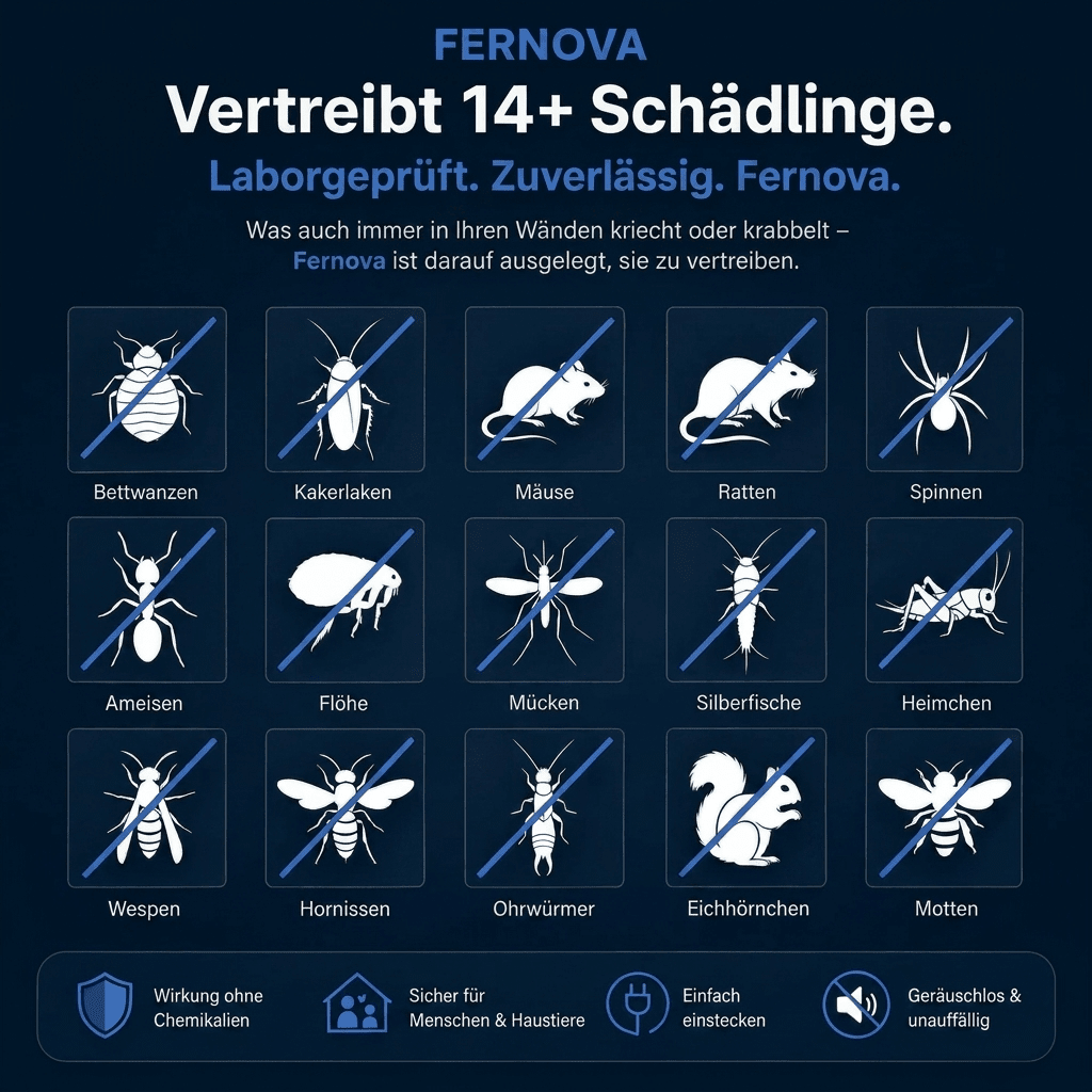 Fernova - Die intelligente Lösung gegen Schädlinge - Maison-Marcelina