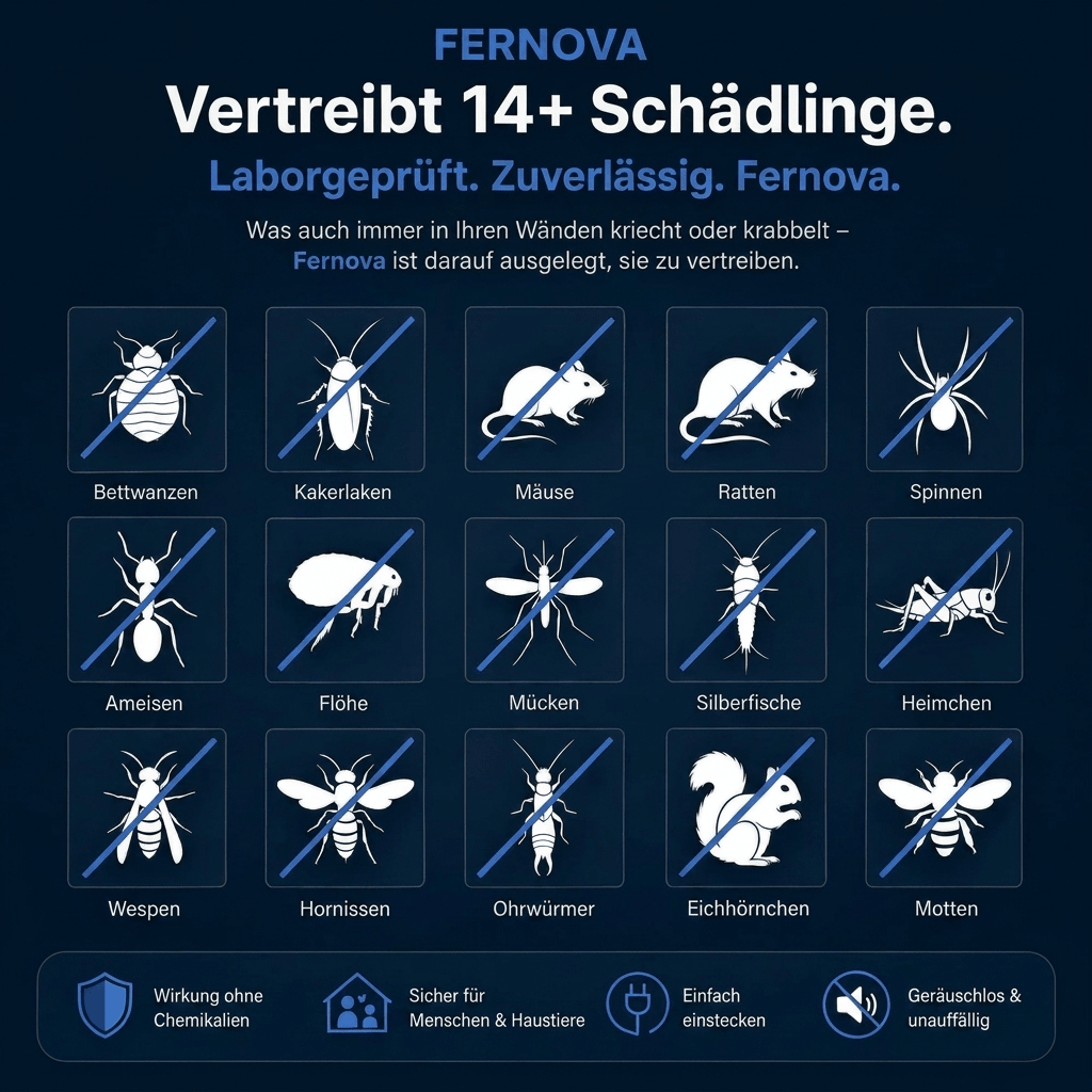 Fernova - Die intelligente Lösung gegen Schädlinge - Maison-Marcelina