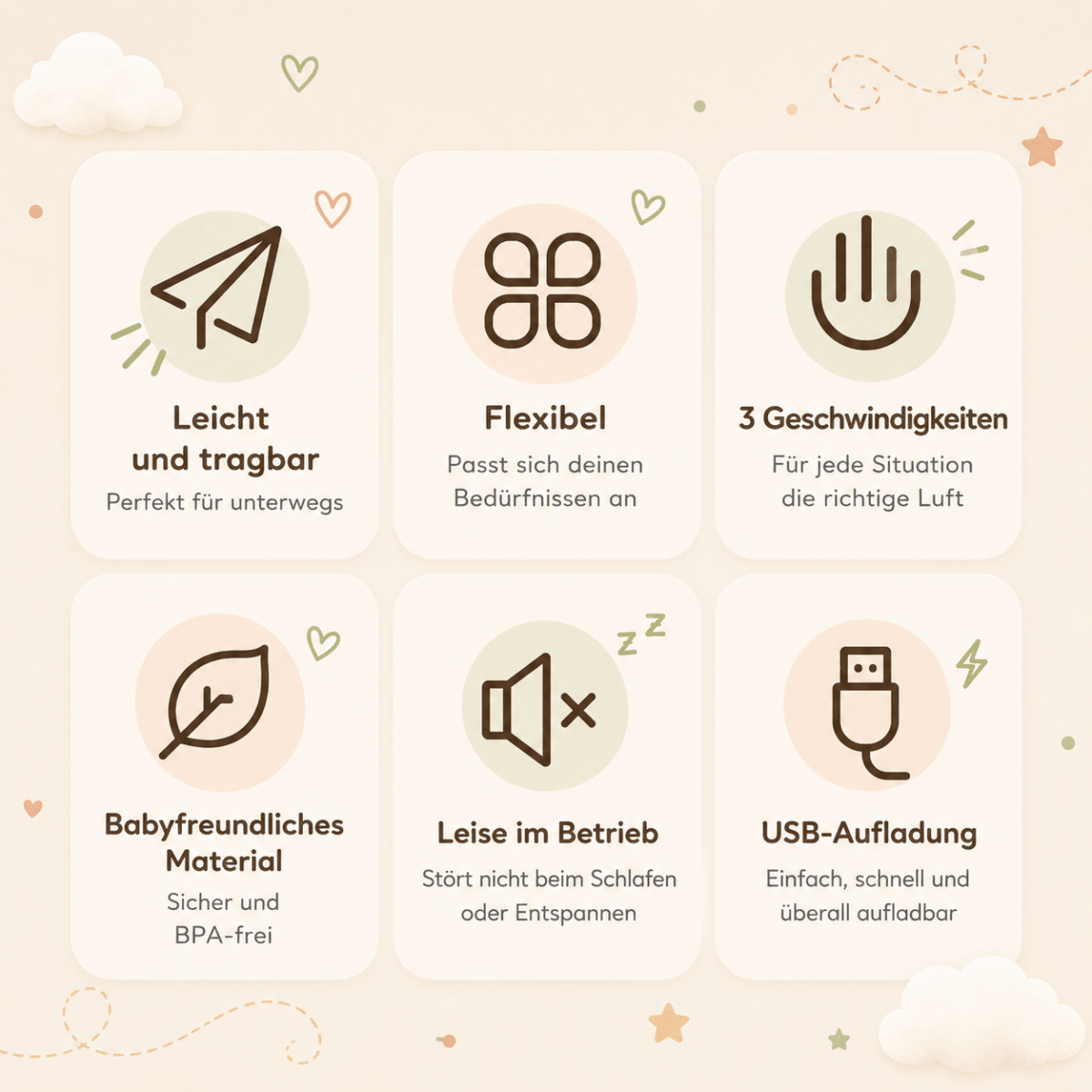 LunaBrise - Kühlung, die mitfährt - Maison-Marcelina