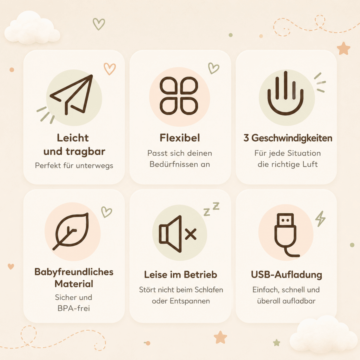 LunaBrise - Kühlung, die mitfährt - Maison-Marcelina