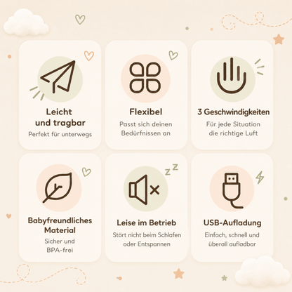 LunaBrise - Kühlung, die mitfährt - Maison-Marcelina