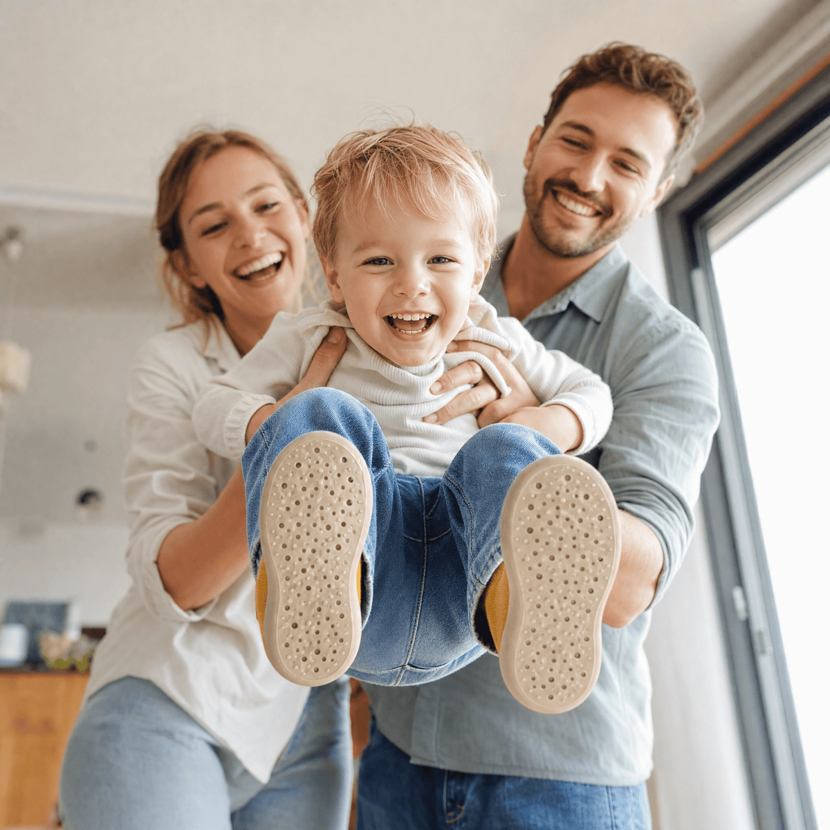 Wolkenschritt - Weiche Lauflernschuhe für kleine Entdecker - Maison-Marcelina